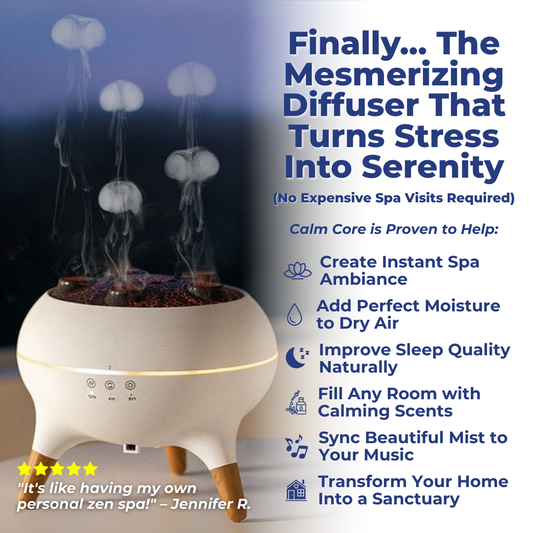 The Mesmerizing Jellyfish Diffuser That Creates Instant Calm in Any Room